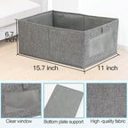 Fordonral 4 Pack Closet Organizers and Storage Bins, Storage Containers - Image 3