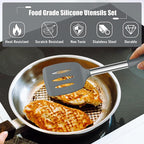 E-far 14 Pieces Silicone Cooking Utensils Set, Kitchen Utensils Set - Image 3