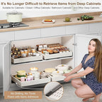 Pull out Cabinet Organizer, Expandable Width, Depth - Image 4