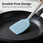 Vayvnt 4PCS Kitchen Utensils Set, Heat Resistant Silicone Utensils Set - Image 4