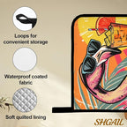 Cool Flamingo Oven Mitts and Heat Resistant Pads - Image 4
