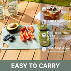 THETCHRY Plastic Cutting Board Set of 3-Cutting Boards - Image 3