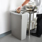 Winco PTC-23SG Slender Trash Can - Image 4
