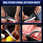 TAN REN 7PCS BBQ Knife Set, Professional Butcher Knives - Image 3