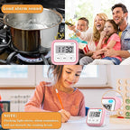 Timer, Kitchen Timers for Cooking Classroom Timer for Kids Teachers Magnetic - Image 6