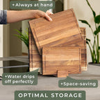 WALDWERK Cutting Board Set out of Solid Acacia Wood - Image 4