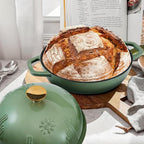 Flavehc Bread Oven Cast Iron Bread Dutch Oven - Image 8