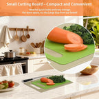 Luckyiren Kitchen Cutting Board Set of 6, Plastic Cutting Boards - Image 8