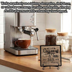 Coffee Bar Sign, Love is Brewing Farmhouse Tabletop Decor, Coffee and Tea Lover - Image 4