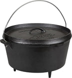 Stansport Pre-Seasoned Cast Iron Dutch Oven by Stansport
