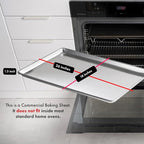 New Star Foodservice Commercial-Grade 18-Gauge Aluminum Sheet Pan/Bun Pan XL - Image 3
