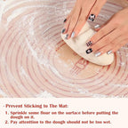 Non-slip Silicone Pastry Mat Extra Large - Image 5