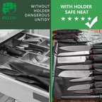 FULLHI 15pcs Japanese Knife Set - Image 5