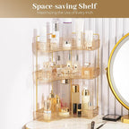Aveniee Corner Bathroom Counter Organizer, Bathroom Countertop Shelf Makeup - Image 6