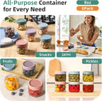 NETANY 6-pack 8oz Glass jars - Image 7