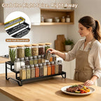 SANKEU Expandable Spice Rack Organizer - Image 3
