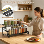 SANKEU Expandable Spice Rack Organizer - Image 3