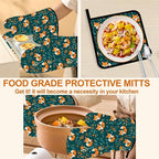 Fall Oven Mitts and Hot Pads Set - Image 5