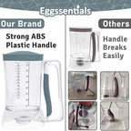 Eggssentials Pancake Dispenser – Easy Control Cake Mix Dispenser - Image 4