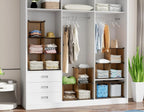 6-Cube Storage Organizer, Closet Organizer Storage Shelf Bookcase Bookshelf - Image 5