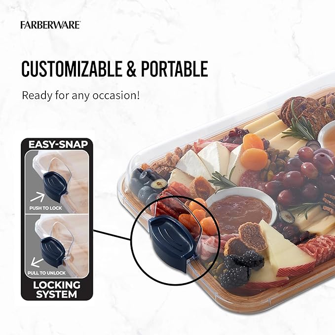 FARBERWARE Build-A-Board Bamboo Cutting Board - Image 4