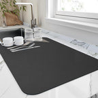 HotLive Dish Drying Mat for Kitchen Counter, Heat Resistant Drainer Mats by HotLive