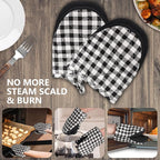 1 Pair Short Oven Mitts - Image 7