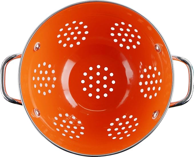 Calypso Basics by Reston Lloyd Powder Coated Enameled Colander, 1.5 Quart - Image 10