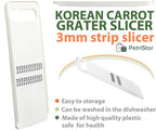 KOREAN CARROT GRATER SALAD White - Image 8