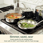 Cuisinart FCT-13 13-Piece Cookware Set French Classic Tri-Ply - Image 2