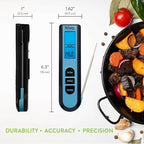 Taylor TruTemp Dual Instant Read Infrared Meat and Food Thermometer, Digital - Image 3