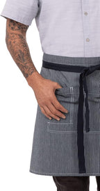 Chef Works Unisex Portland Half Bistro Apron - Image 5
