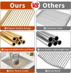 Extra Large Golden Roll-UP Dish Drying Rack-Stainless Steel Dish Drainer Over - Image 7