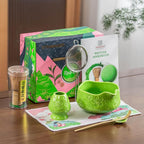 TEANAGOO 7-PCS Green Matcha Whisk Set, Complete Ceremony Start Kit, Ceramic - Image 5