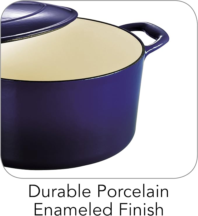 Tramontina Bestow Enameled Cast Iron Dutch Oven Pot - Image 4
