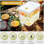 Beverage Drink Dispenser for Fridge, Plastic Beverage Dispenser - Image 2