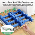 Pull out Cabinet Organizer, Heavy Duty Smooth Sliding Under Cabinet Shelves - Image 6
