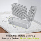 Neudeco Silverware Organizer, Mesh Drawer Organizer - Image 2