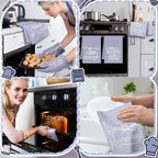 Sratte 6 Pcs Kitchen Decor Accessories Set Farmhouse Towels Pot Holders Oven - Image 5
