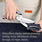 Kitchen Shears Heavy Duty, Stainless Steel Sharp Poultry Kitchen Scissors - Image 7