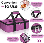 Insulated Casserole Carrier, Portable Casserole Carrier - Image 3