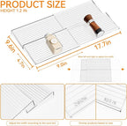 Yieach 4 Pack Adjustable Narrow Spice Rack - Image 3
