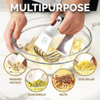 Zulay Kitchen Large 4-Inch Dough Blender Top Professional - Image 6