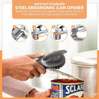 Bellemain- Safe Cut Stainless Steel Ergonomic Can Opener, Smooth Edge Perfect - Image 6