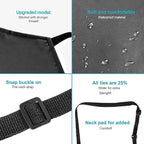 Gotega Waterproof Rubber Vinyl Apron Adjustable Dishwasher Apron - Image 5