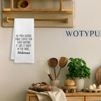 Funny Coffee Kitchen Towels, Coffee Gifts - Image 4