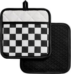 Ohocut Checkered Pot Holder, Silicone Pot Holders by Ohocut