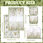 Leinuosen 6 Wild Flower Kitchen Towels Kitchen Decor and Accessories Set Floral - Image 3