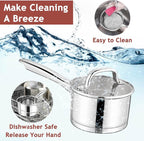 E-far Stainless Steel Saucepan - Image 7