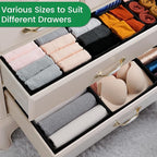 Criusia 16 Pack Underwear Drawer Organizer, Drawer Organizer Clothes, Foldable - Image 5